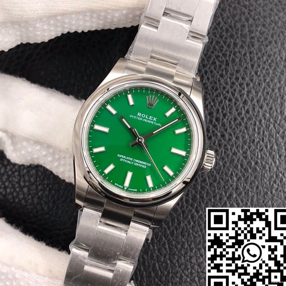 Oyster Rolex Dial 31MM Factory EW Green Perpetual M277200-0006 0509